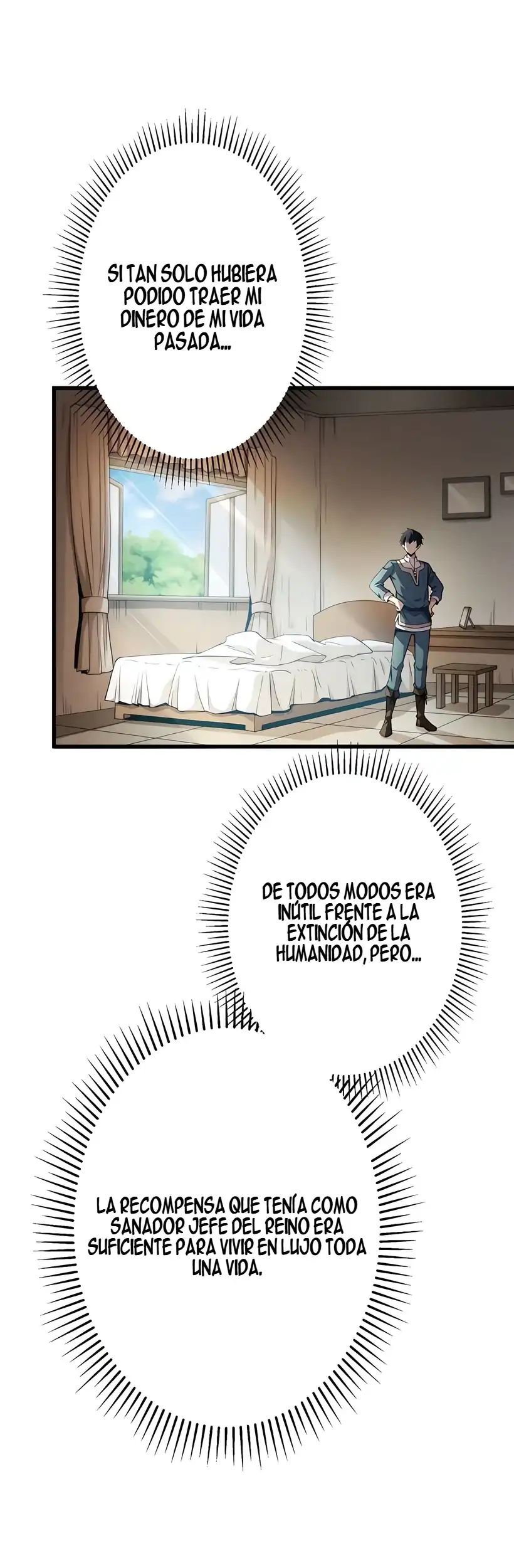 Página 40 — El mago de curacion que aprendio a luchar Capítulo 2