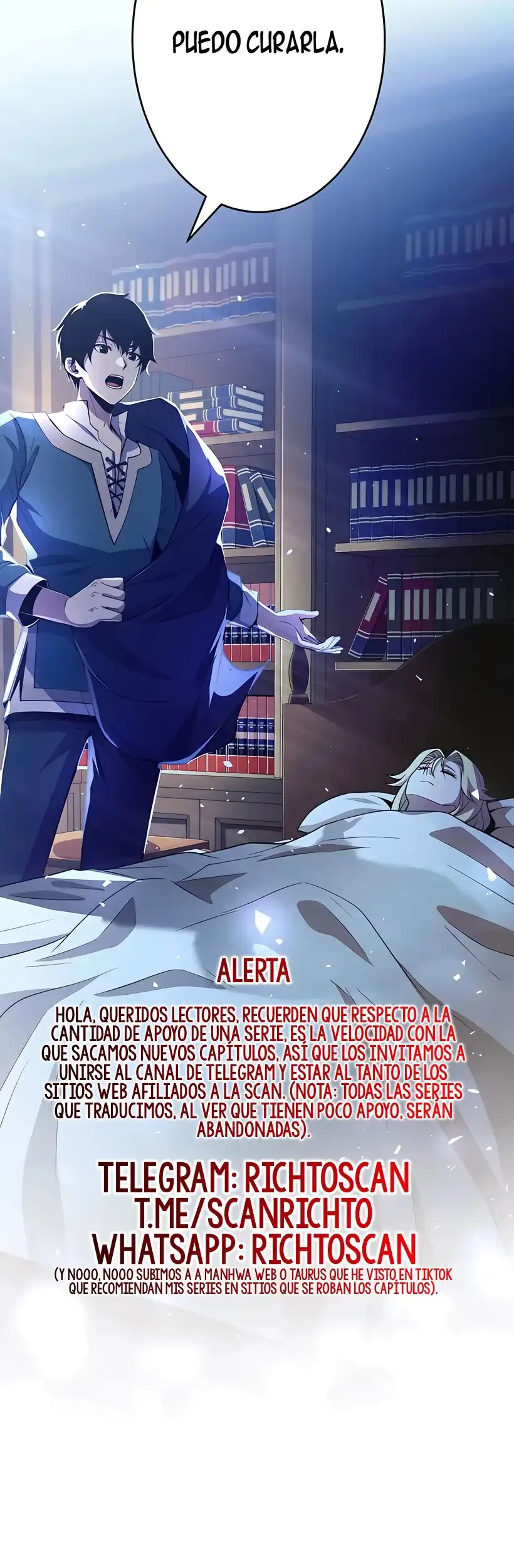 Página 72 — El mago de curacion que aprendio a luchar Capítulo 2