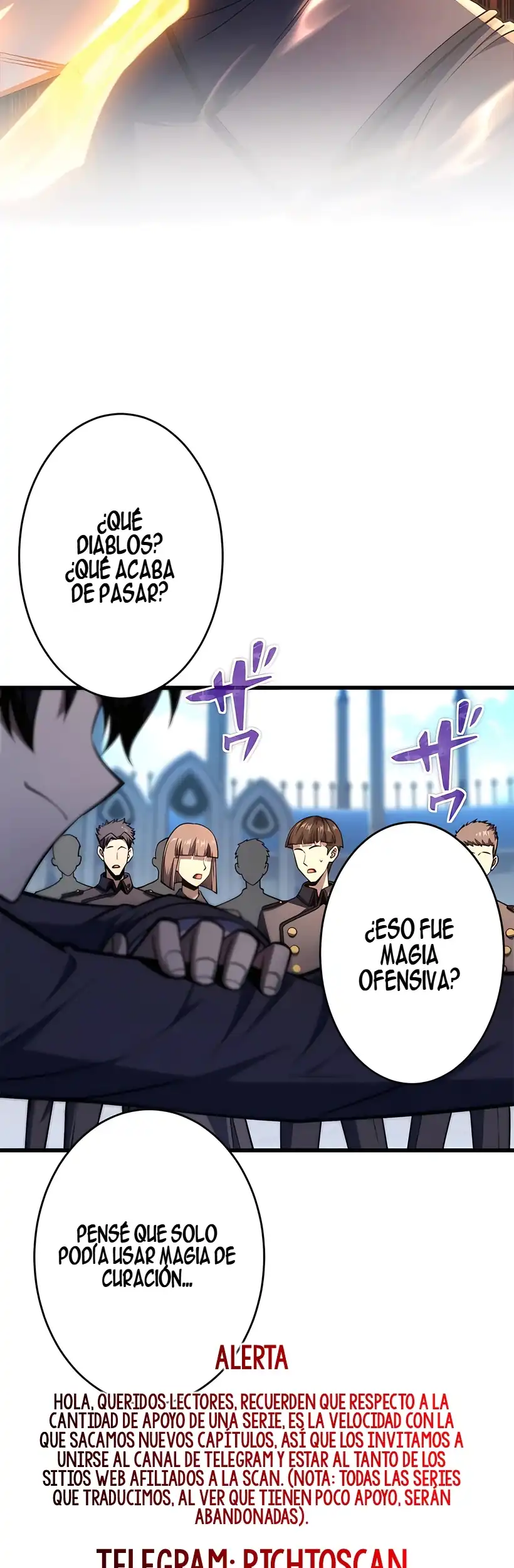 Página 3 — El mago de curacion que aprendio a luchar Capítulo 5