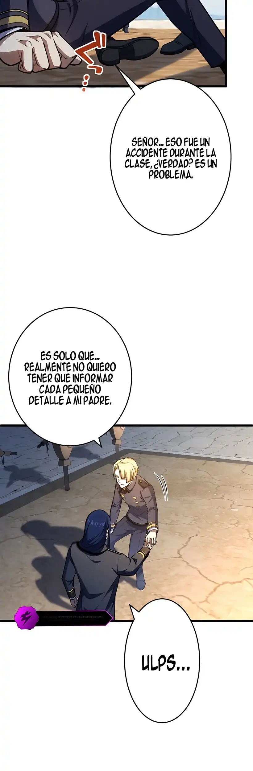 Página 43 — El mago de curacion que aprendio a luchar Capítulo 5