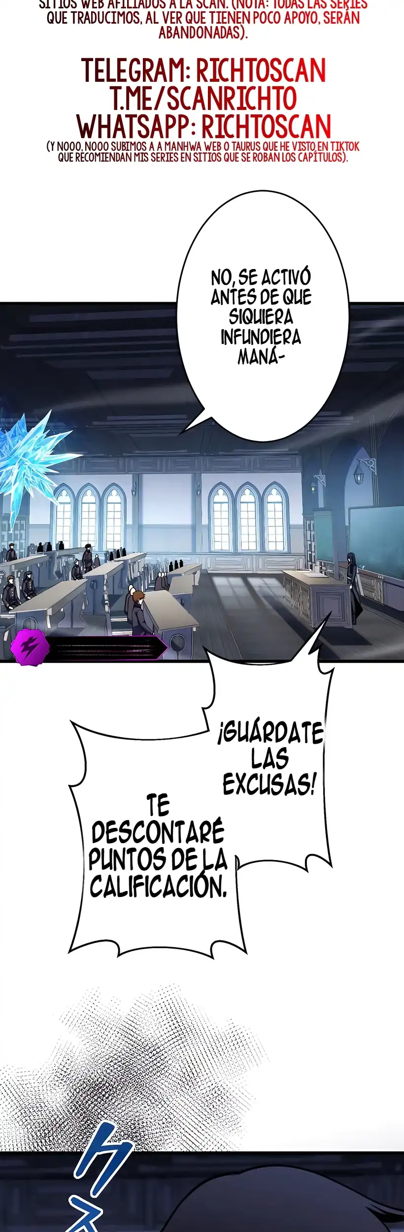 Página 62 — El mago de curacion que aprendio a luchar Capítulo 5