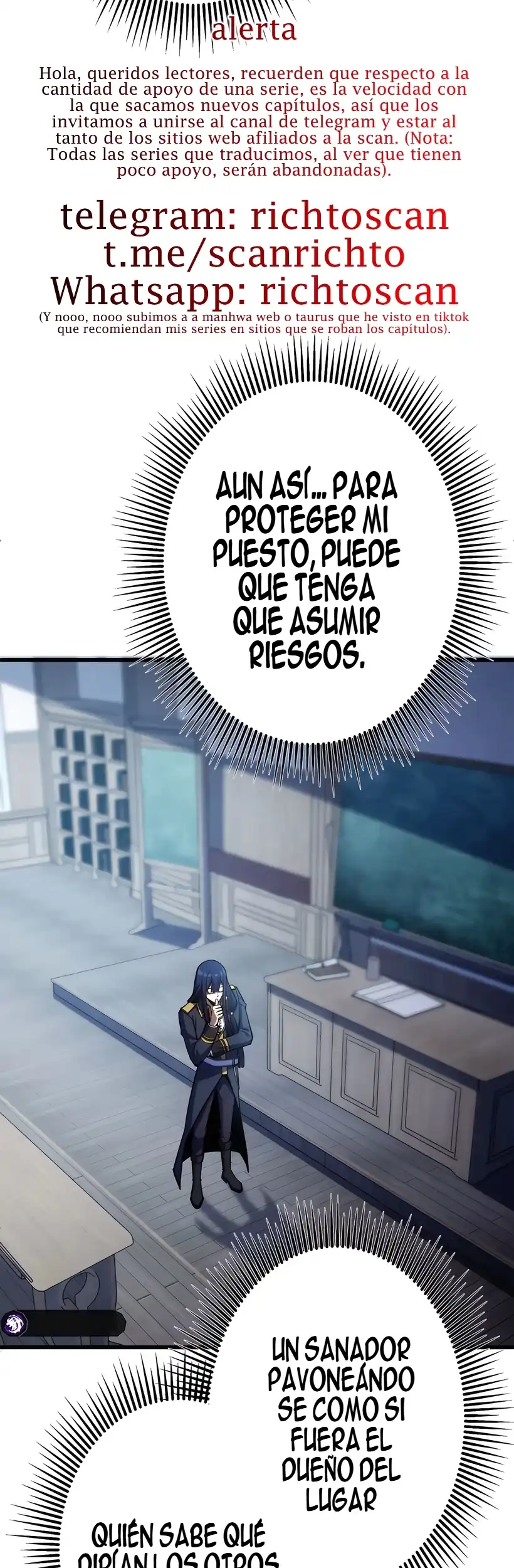 Página 9 — El mago de curacion que aprendio a luchar Capítulo 7