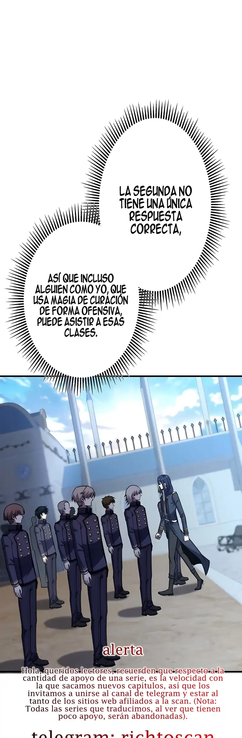 Página 31 — El mago de curacion que aprendio a luchar Capítulo 7
