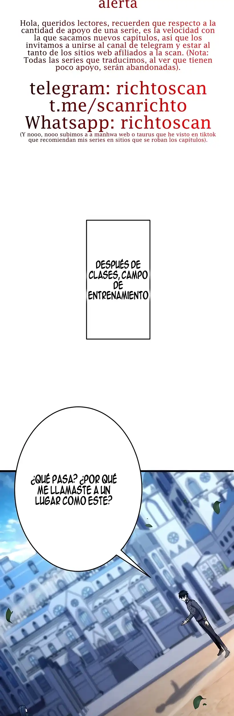 Página 2 — El mago de curacion que aprendio a luchar Capítulo 8