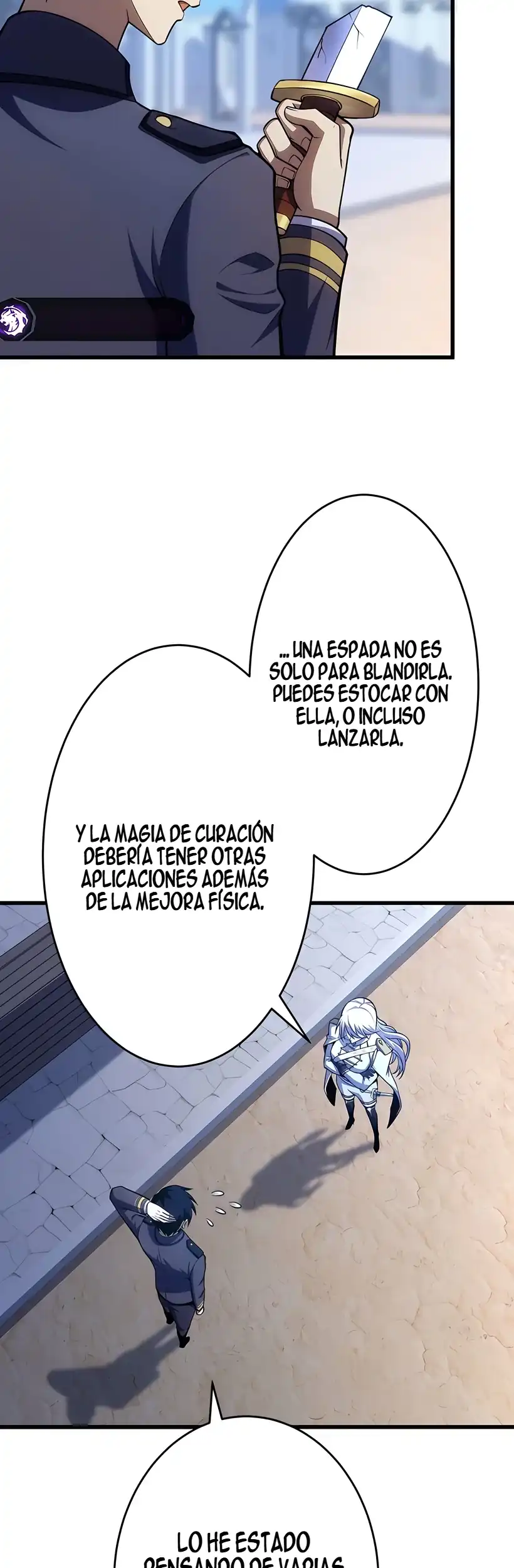 Página 35 — El mago de curacion que aprendio a luchar Capítulo 10