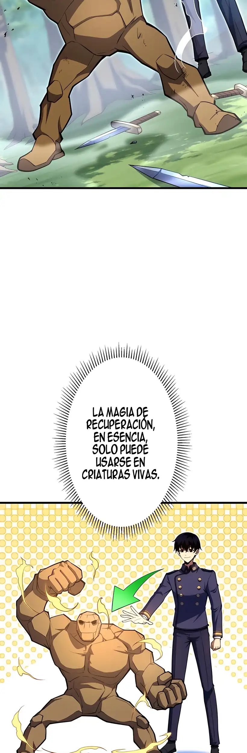 Página 34 — El mago de curacion que aprendio a luchar Capítulo 12