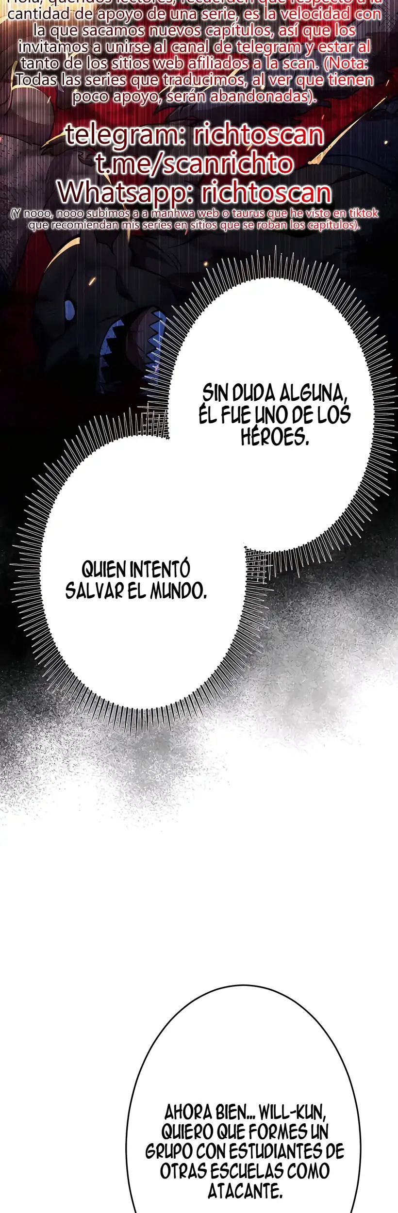 Página 50 — El mago de curacion que aprendio a luchar Capítulo 18