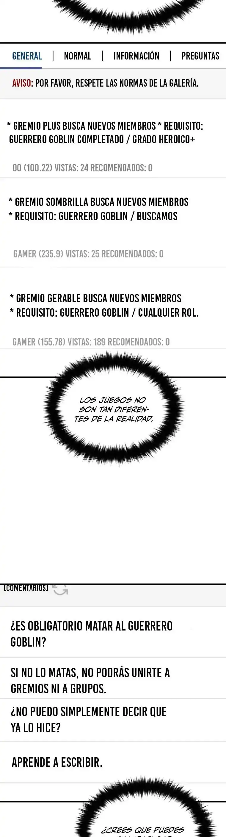 Página 13 — El Regreso del Ranker mas Grande de la Historia Capítulo 5