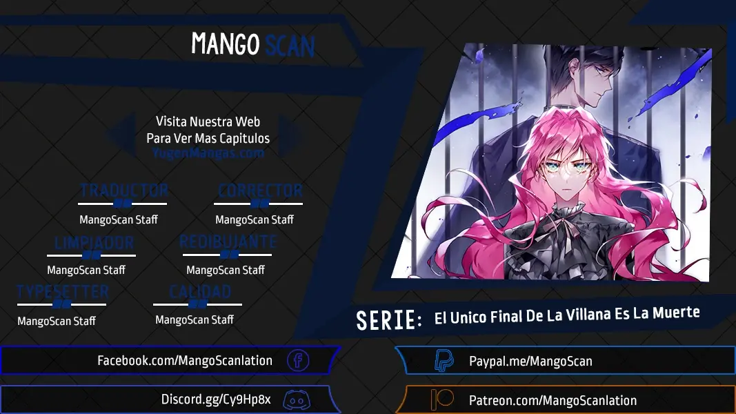 Página 1 — El Único Final De La Villana Es La Muerte (2020) Capítulo 121
