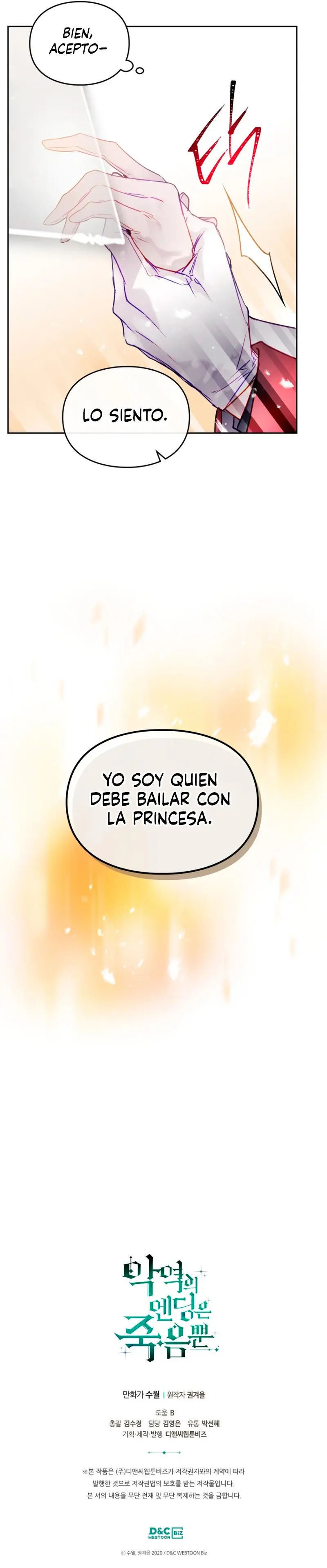 Página 10 — El Único Final De La Villana Es La Muerte (2020) Capítulo 129