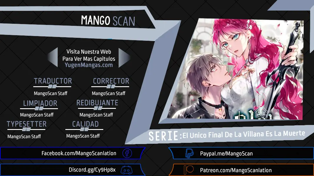 Página 1 — El Único Final De La Villana Es La Muerte (2020) Capítulo 138