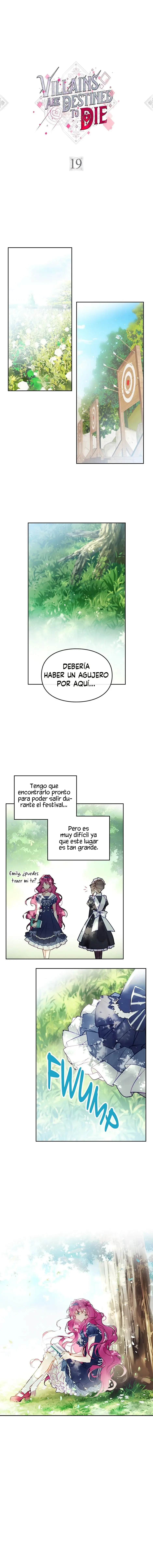 Página 1 — El Único Final De La Villana Es La Muerte (2020) Capítulo 19