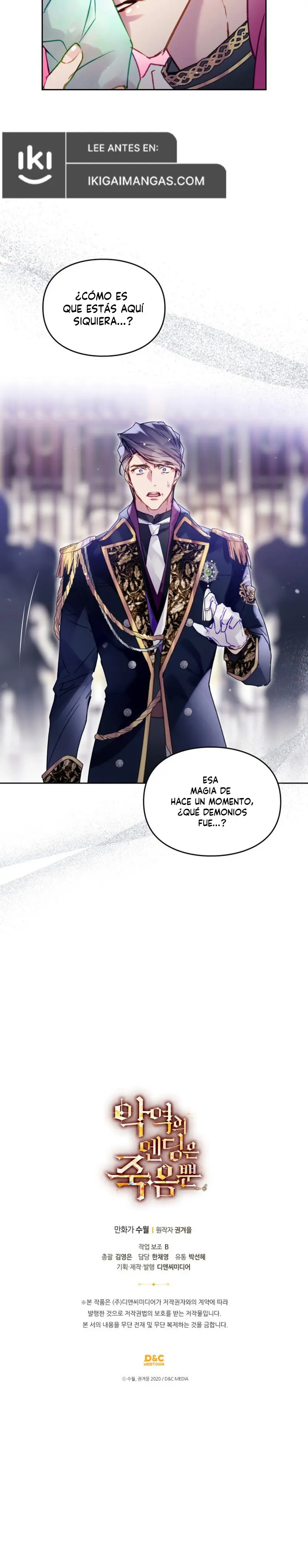 Página 6 — El Único Final De La Villana Es La Muerte (2020) Capítulo 194