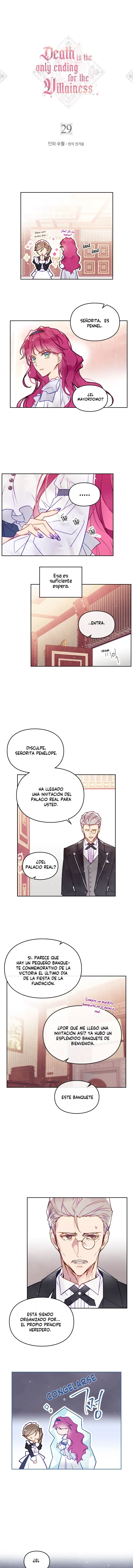Página 1 — El Único Final De La Villana Es La Muerte (2020) Capítulo 29