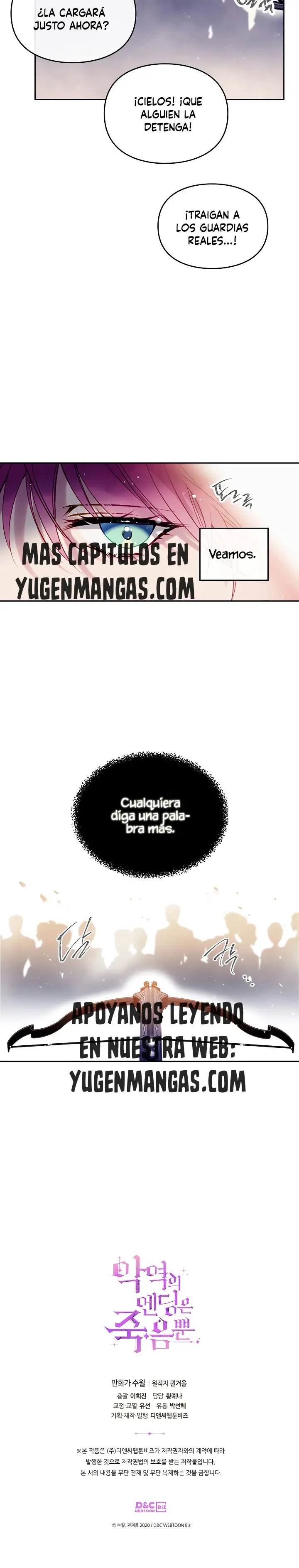 Página 9 — El Único Final De La Villana Es La Muerte (2020) Capítulo 56