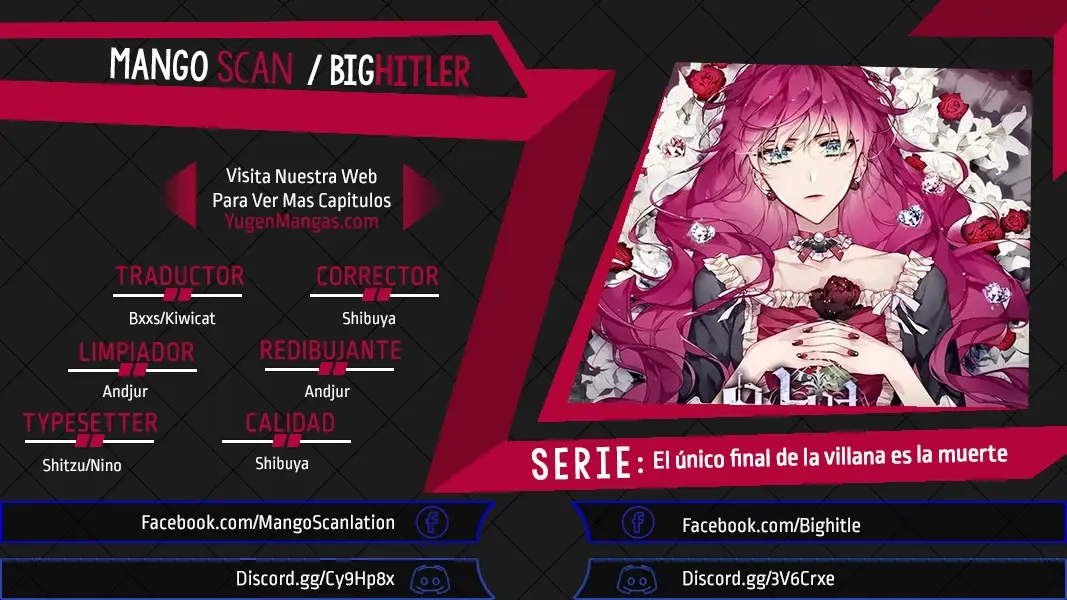 Página 1 — El Único Final De La Villana Es La Muerte (2020) Capítulo 60