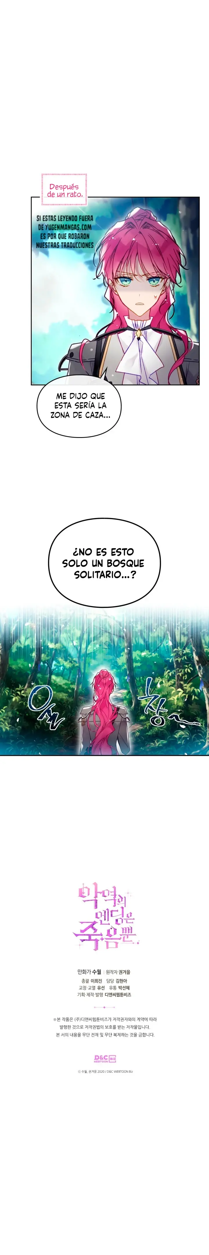 Página 12 — El Único Final De La Villana Es La Muerte (2020) Capítulo 66