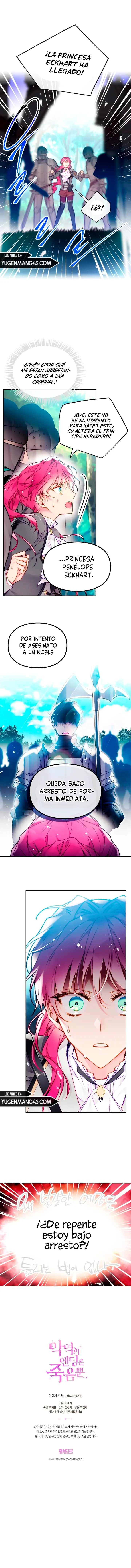 Página 10 — El Único Final De La Villana Es La Muerte (2020) Capítulo 78