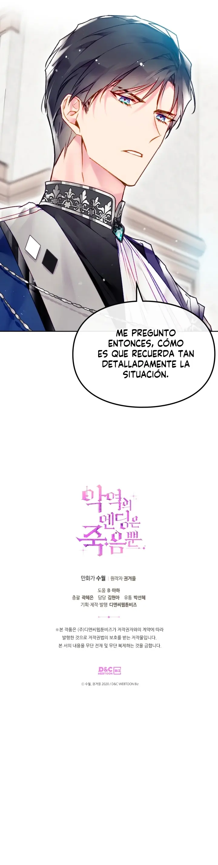 Página 13 — El Único Final De La Villana Es La Muerte (2020) Capítulo 81