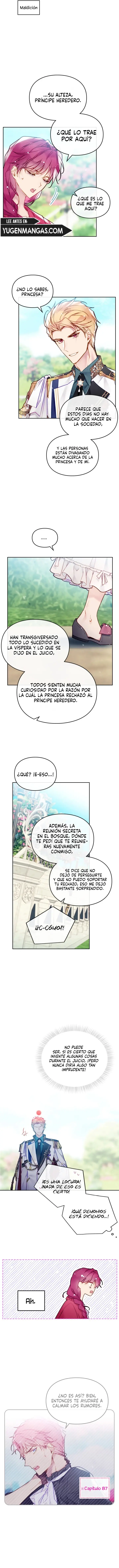 Página 8 — El Único Final De La Villana Es La Muerte (2020) Capítulo 99