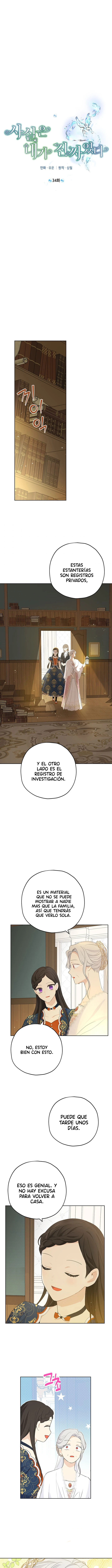 Página 5 — En Realidad, Yo Era La Verdadera Capítulo 34