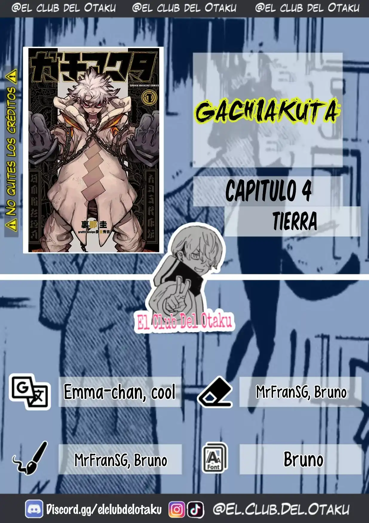 Página 1 — Capítulo 4 de Gachiakuta