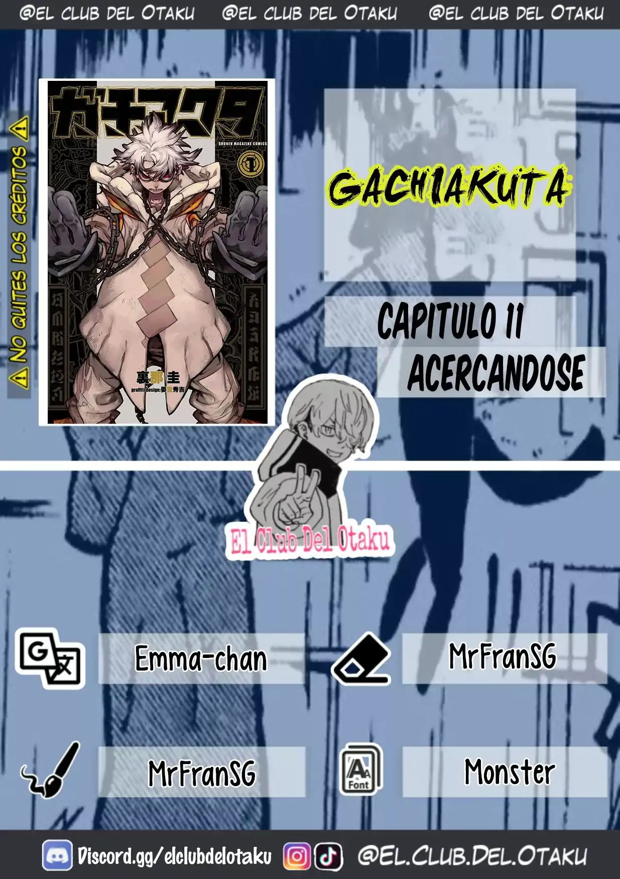 Página 1 — Capítulo 11 de Gachiakuta