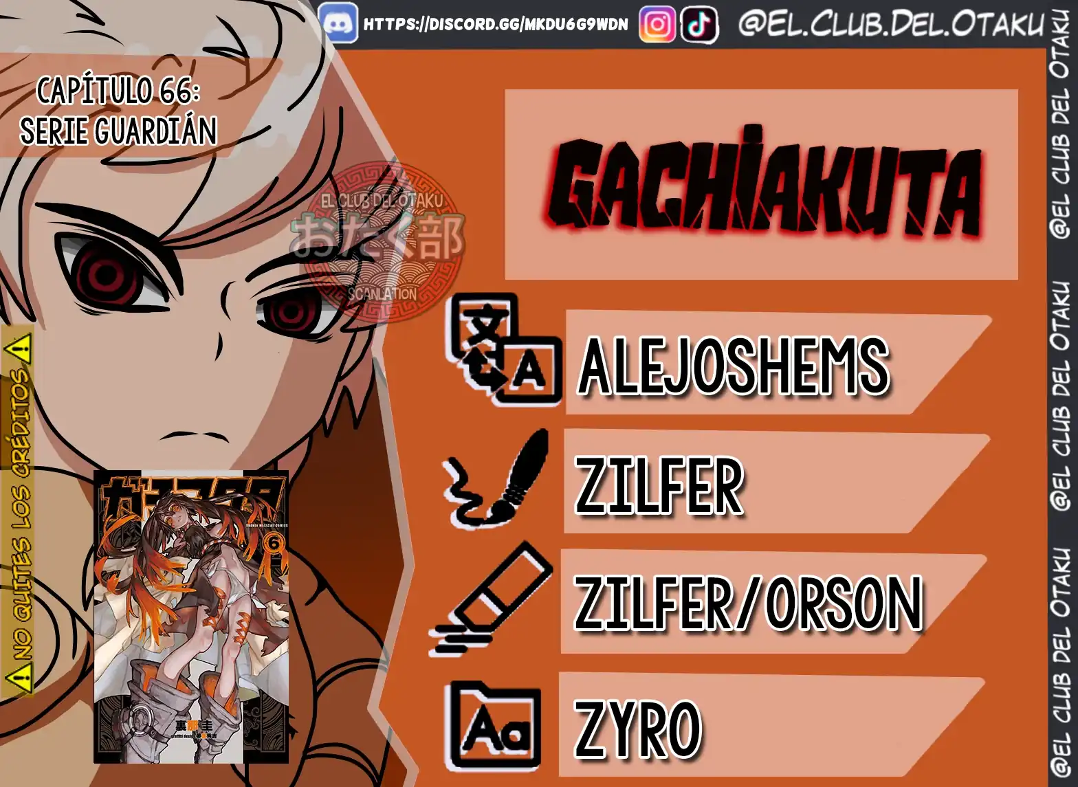 Página 1 — Capítulo 66 de Gachiakuta