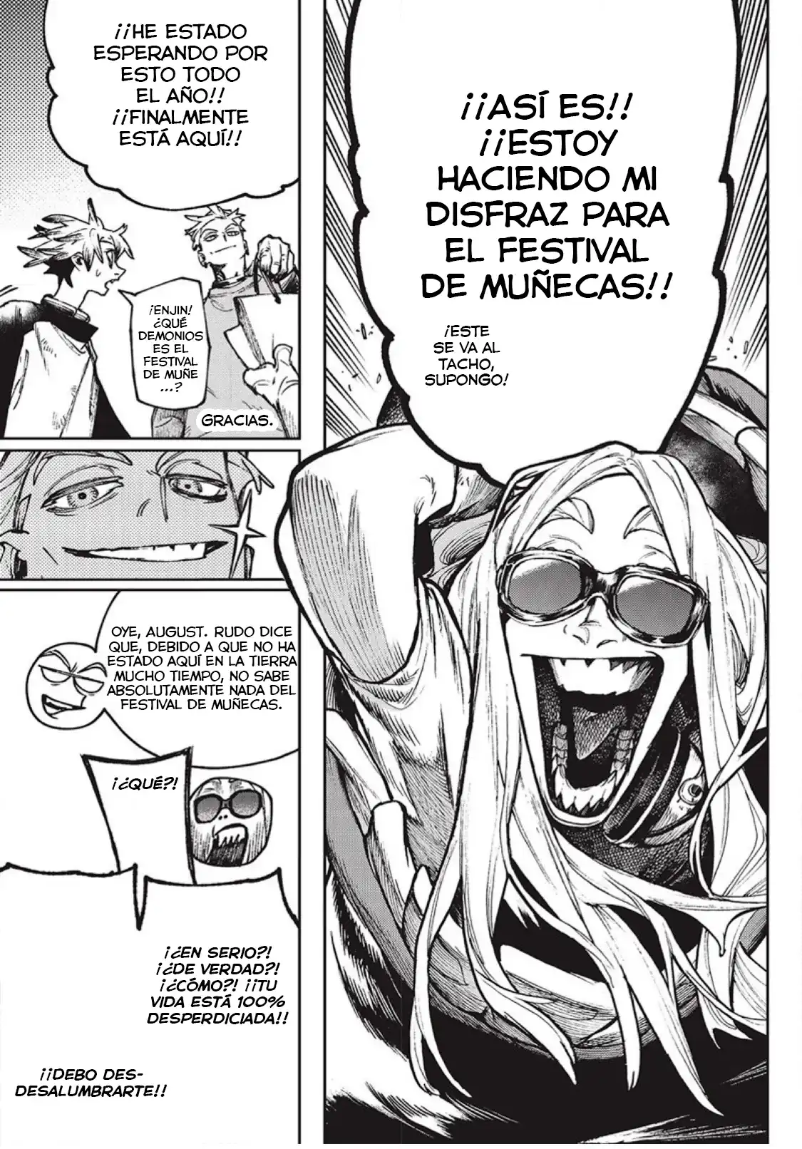 Página 16 — Capítulo 114 de Gachiakuta