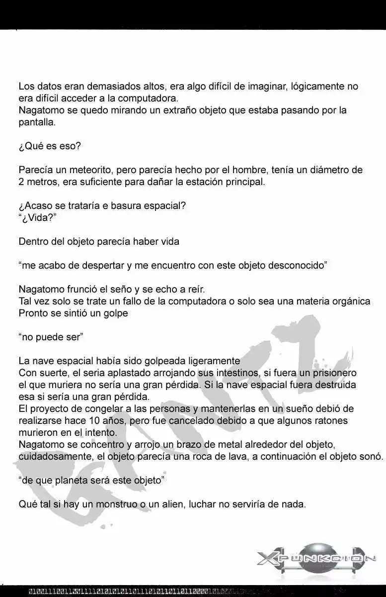 Página 6 — Capítulo 1 de GANTZ/EXA