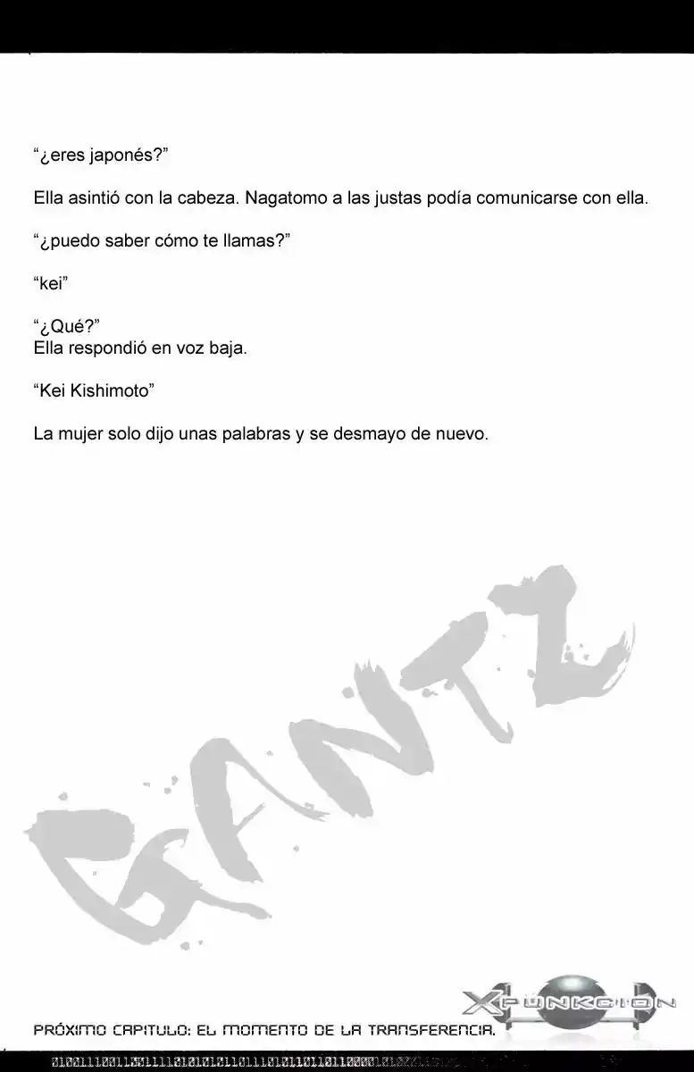 Página 10 — Capítulo 1 de GANTZ/EXA