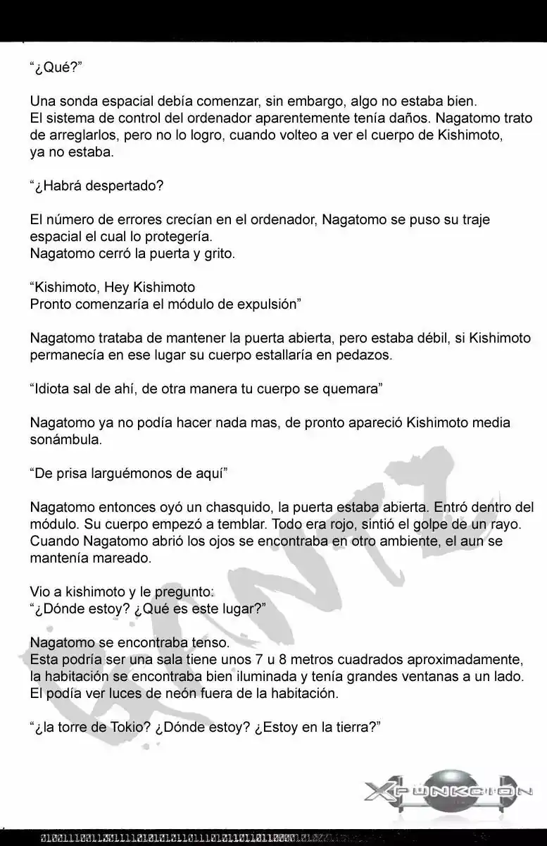 Página 4 — Capítulo 2 de GANTZ/EXA