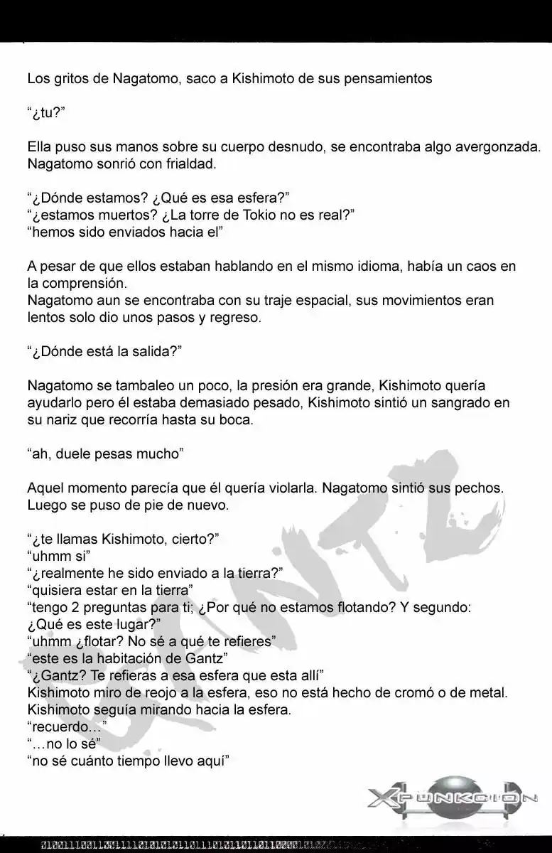 Página 6 — Capítulo 2 de GANTZ/EXA