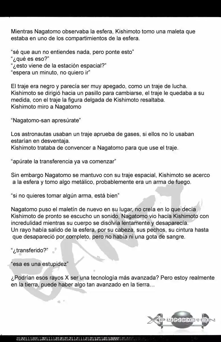 Página 8 — Capítulo 2 de GANTZ/EXA