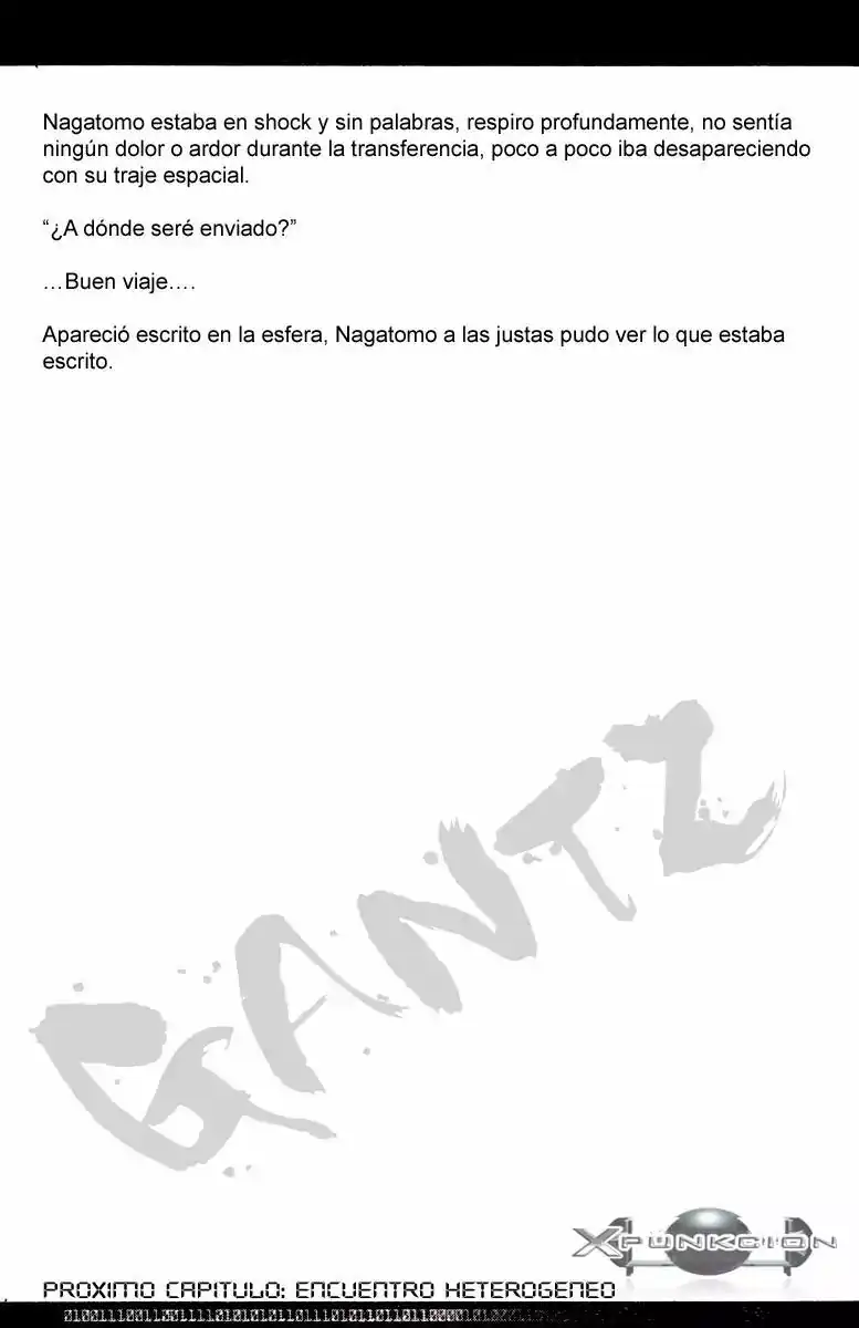 Página 9 — Capítulo 2 de GANTZ/EXA