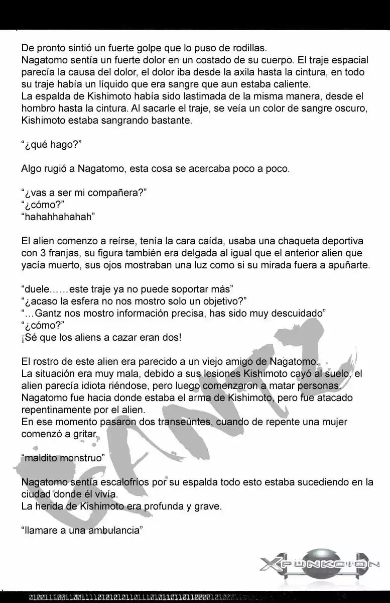 Página 4 — Capítulo 4 de GANTZ/EXA
