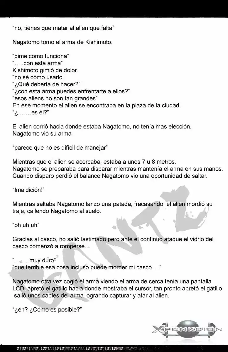 Página 5 — Capítulo 4 de GANTZ/EXA