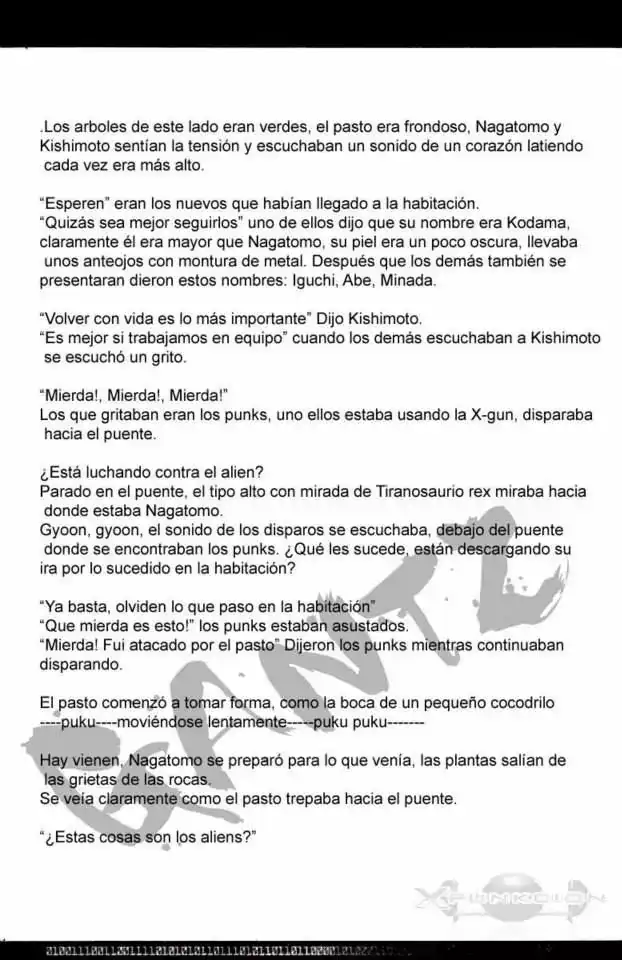 Página 6 — Capítulo 5 de GANTZ/EXA