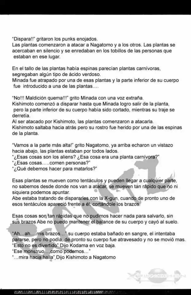 Página 8 — Capítulo 5 de GANTZ/EXA