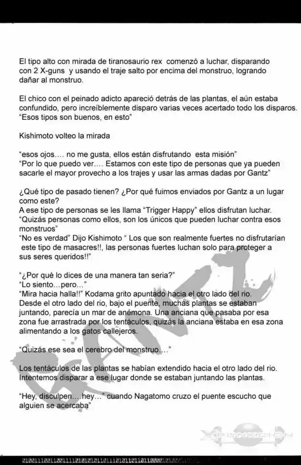 Página 9 — Capítulo 5 de GANTZ/EXA