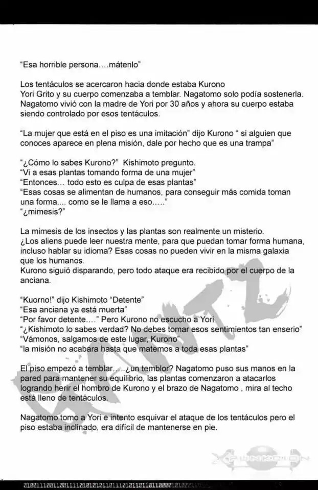 Página 8 — Capítulo 6 de GANTZ/EXA