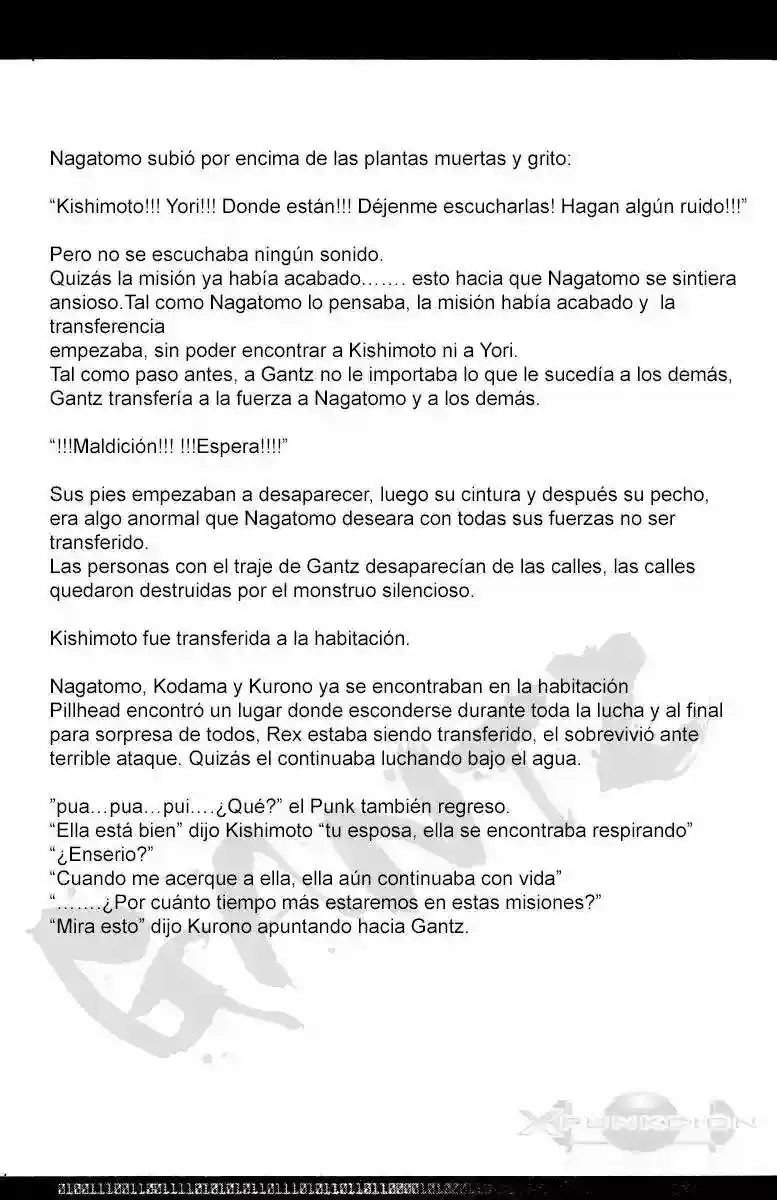 Página 12 — Capítulo 7 de GANTZ/EXA