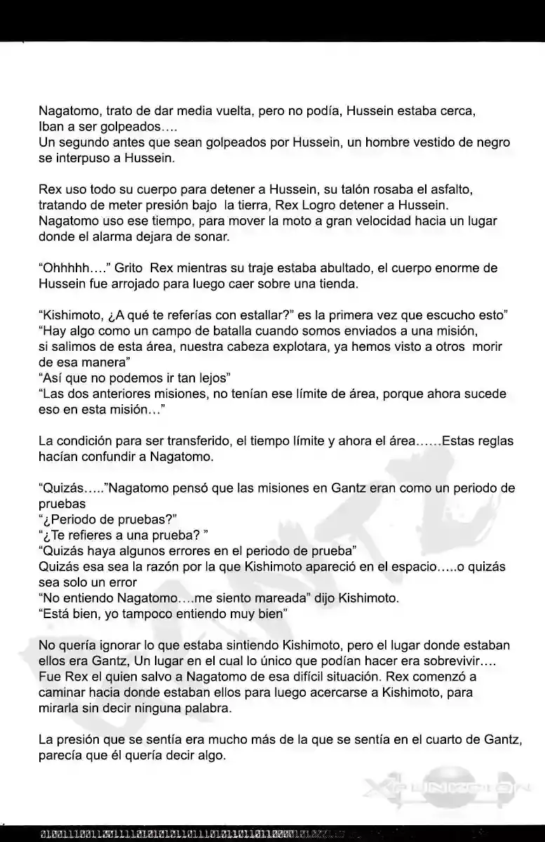 Página 12 — Capítulo 8 de GANTZ/EXA