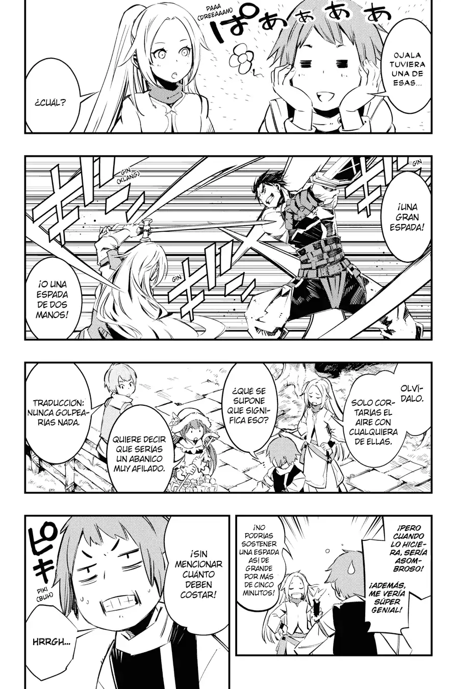 Página 35 — Capítulo 1 de Goblin Slayer: Brand New Day