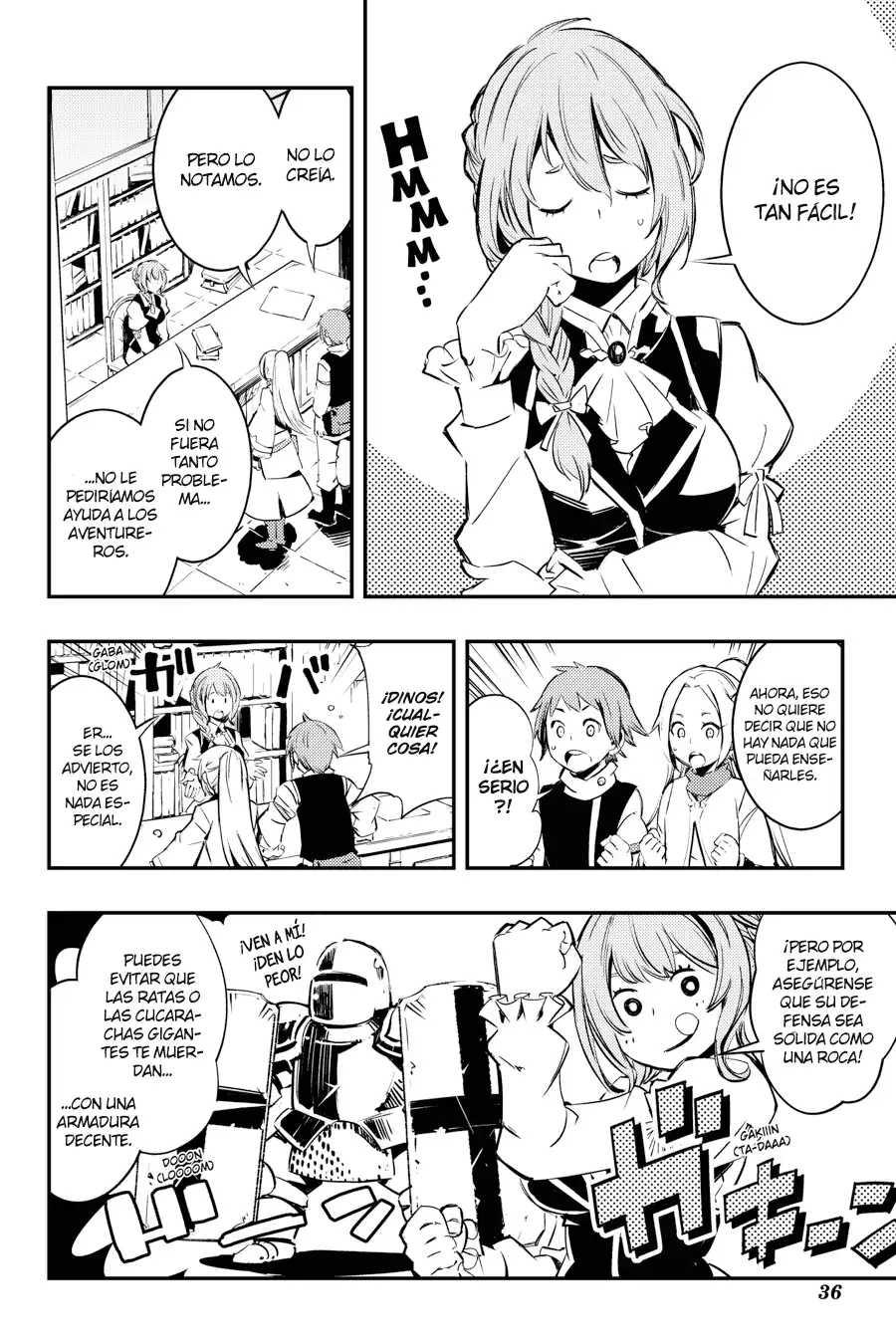 Página 37 — Capítulo 1 de Goblin Slayer: Brand New Day