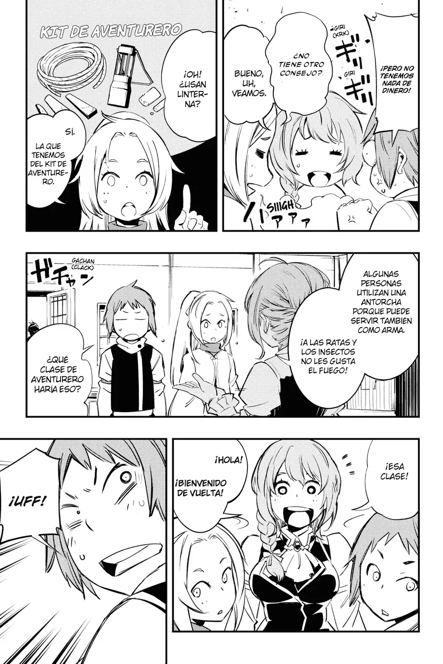 Página 38 — Capítulo 1 de Goblin Slayer: Brand New Day