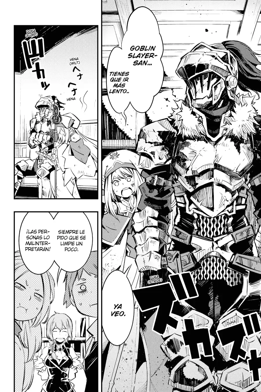 Página 39 — Capítulo 1 de Goblin Slayer: Brand New Day