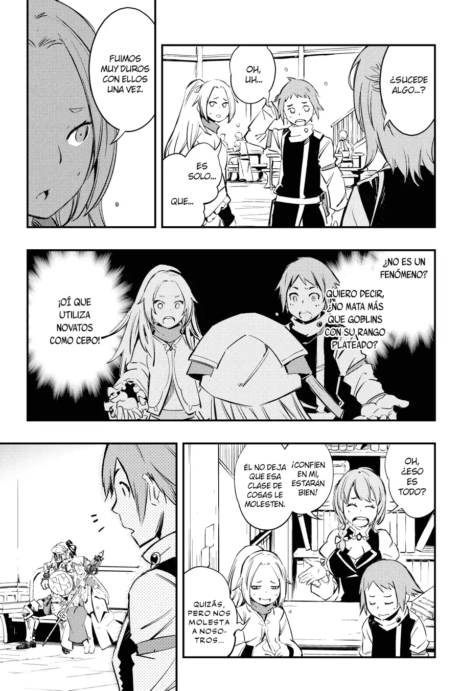Página 40 — Capítulo 1 de Goblin Slayer: Brand New Day