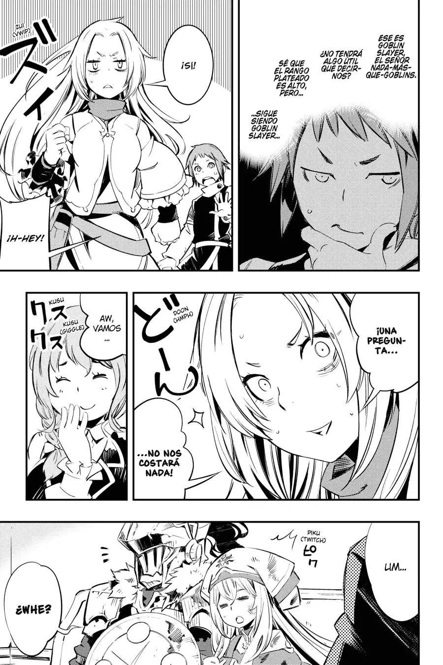 Página 42 — Capítulo 1 de Goblin Slayer: Brand New Day