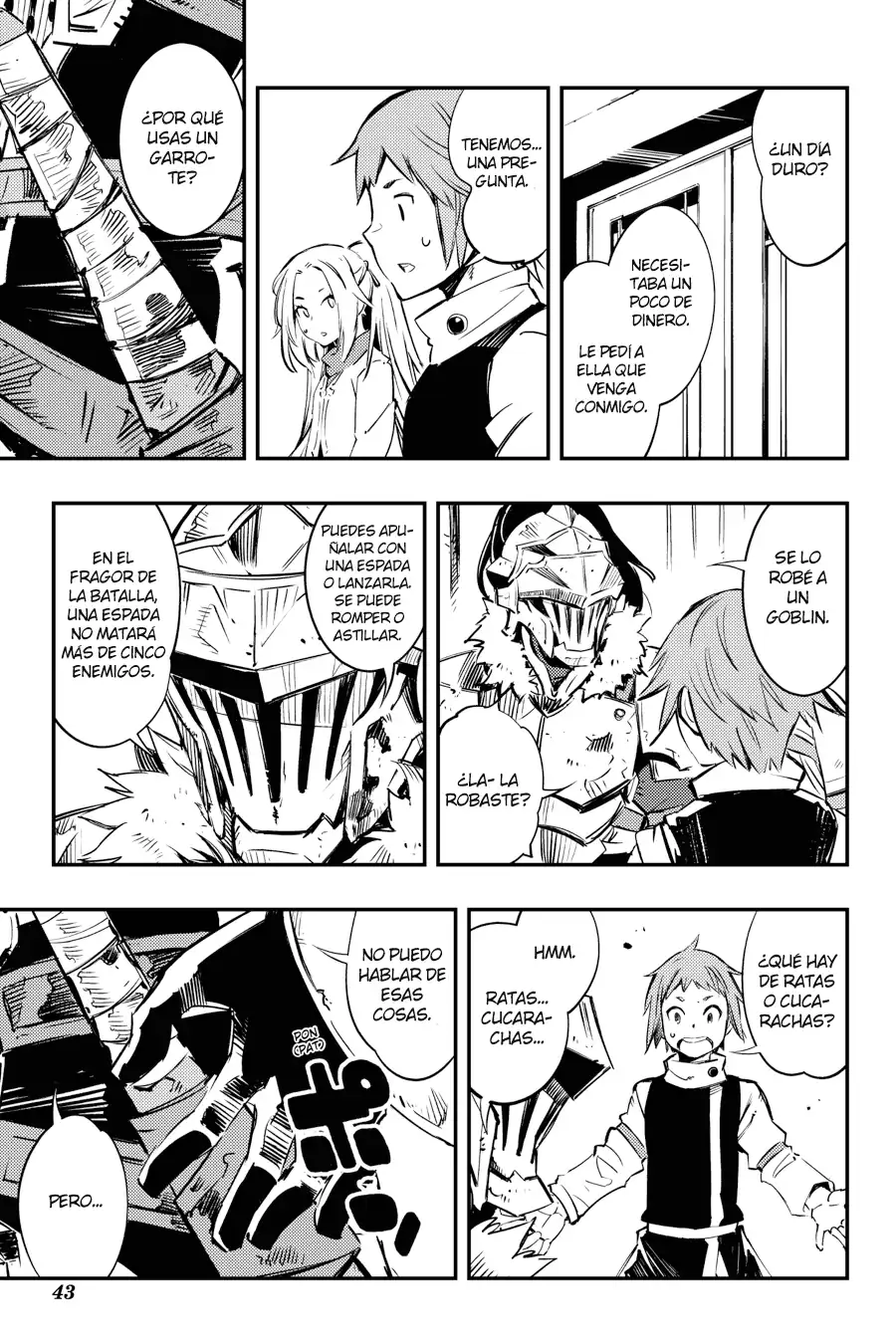 Página 44 — Capítulo 1 de Goblin Slayer: Brand New Day